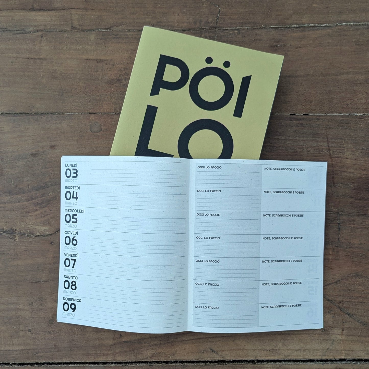 AGENDA - PÖI LO FACCIO NEL 2026 (PRE-ORDINE)