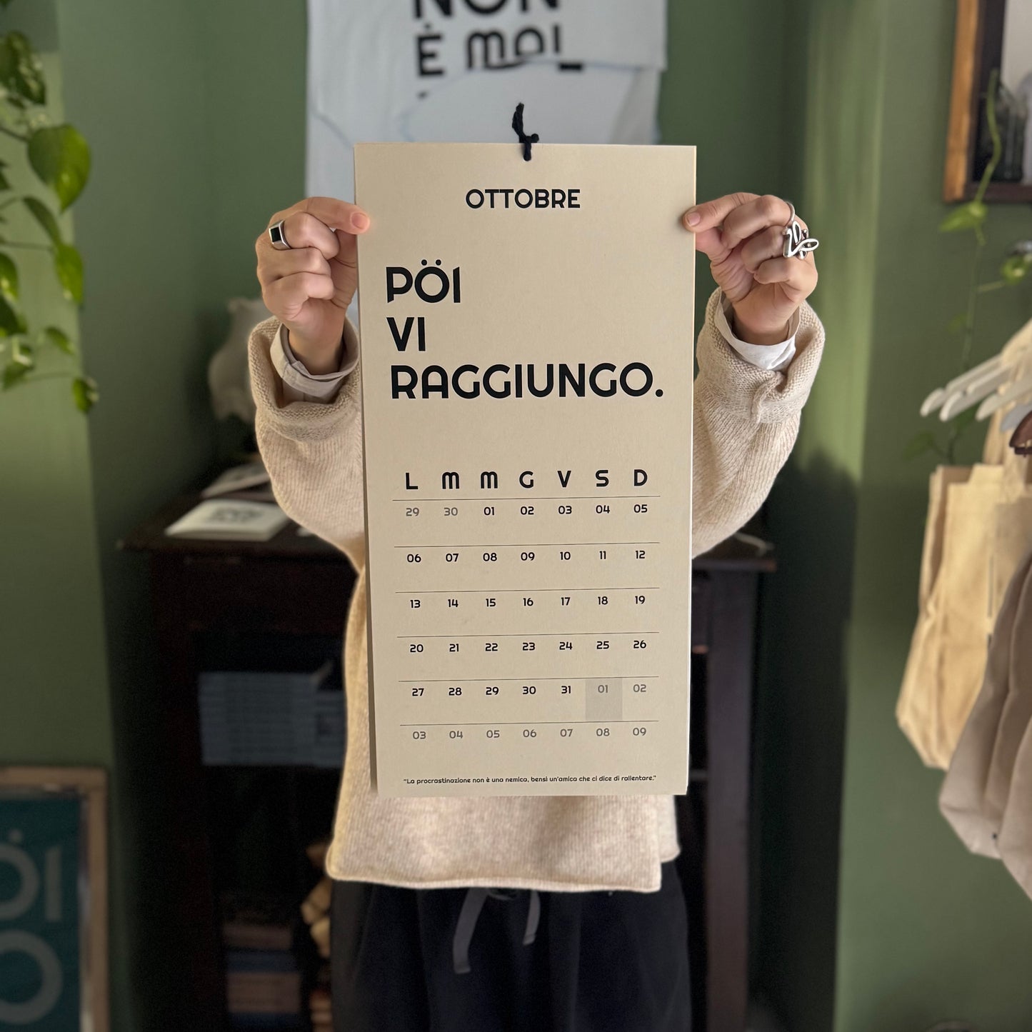 CALENDARIO - PÖI LO FACCIO nel 2025