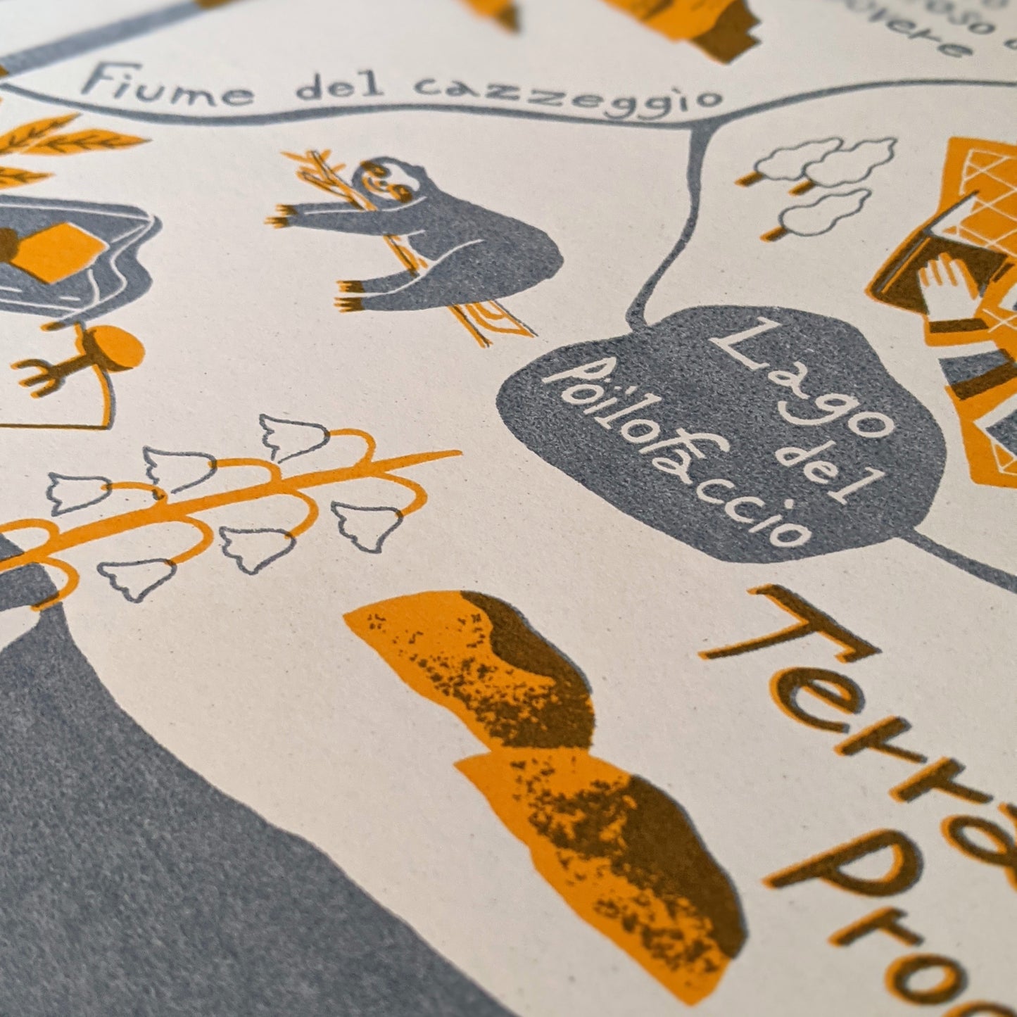 POSTER - LE FANTASTICHE TERRE DEL PÖI (vecchia collezione)