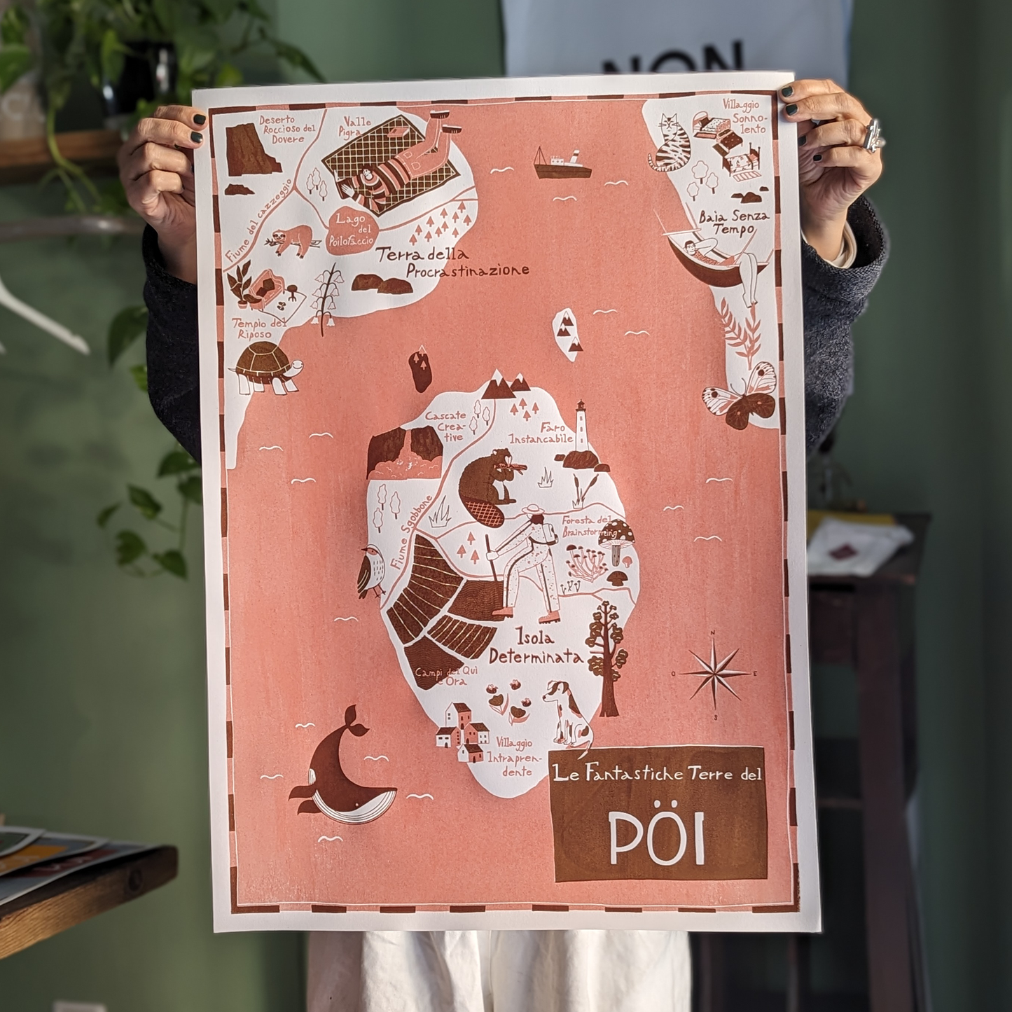 POSTER - LE FANTASTICHE TERRE DEL PÖI (vecchia collezione)