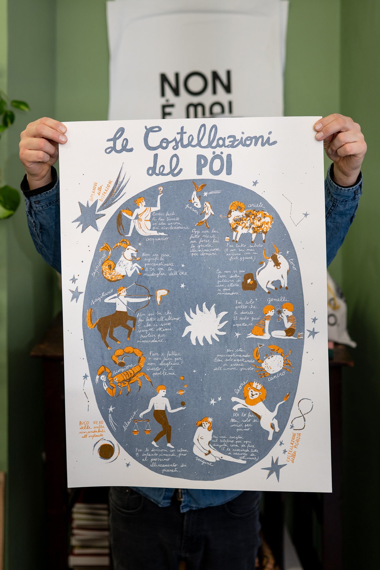 POSTER - LE COSTELLAZIONI DEL PÖI