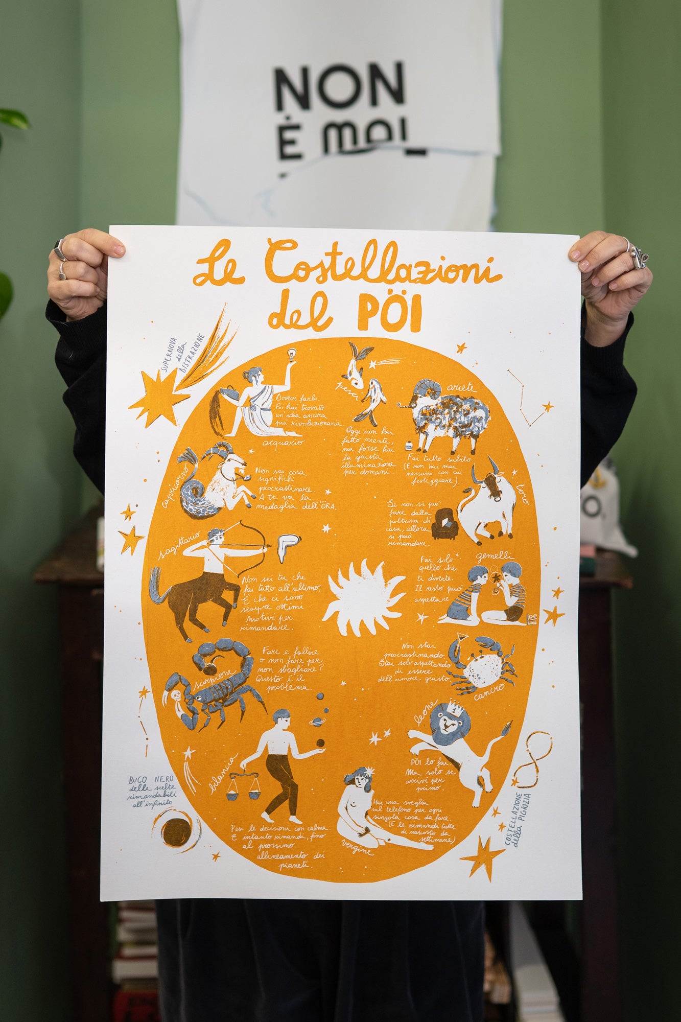 POSTER - LE COSTELLAZIONI DEL PÖI
