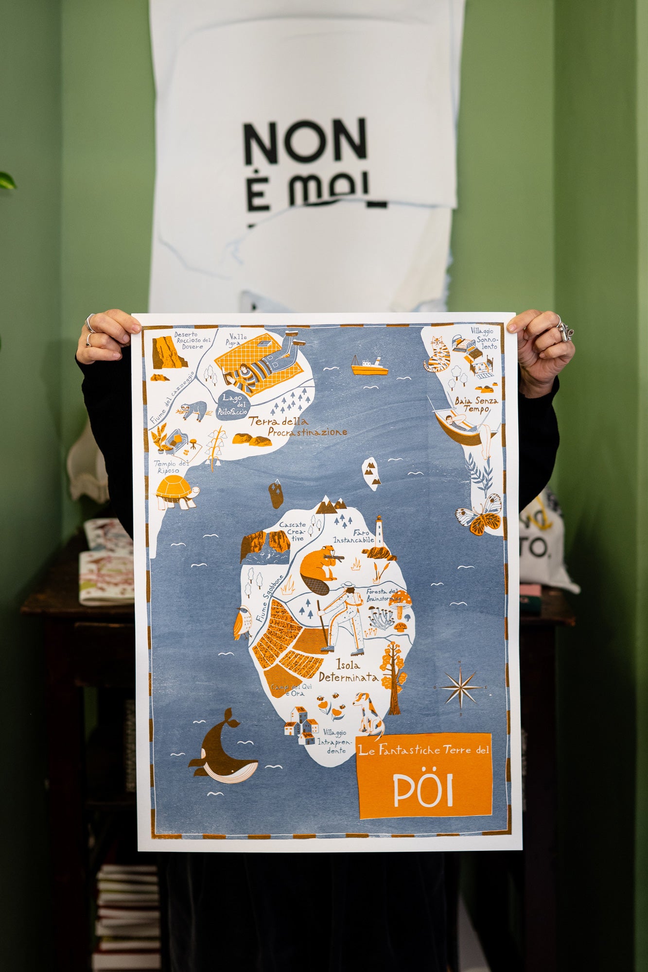 POSTER - LE FANTASTICHE TERRE DEL PÖI