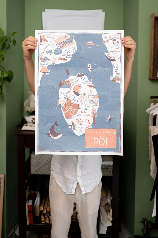 POSTER - LE FANTASTICHE TERRE DEL PÖI