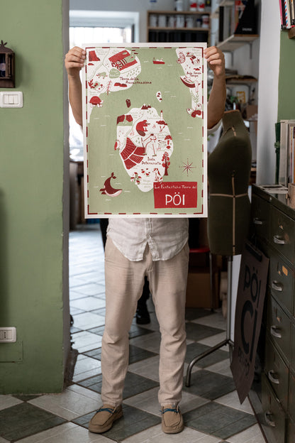 POSTER - LE FANTASTICHE TERRE DEL PÖI