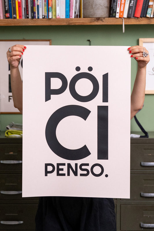 POSTER - PÖI CI PENSO