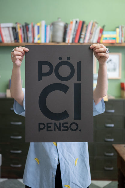 POSTER - PÖI CI PENSO