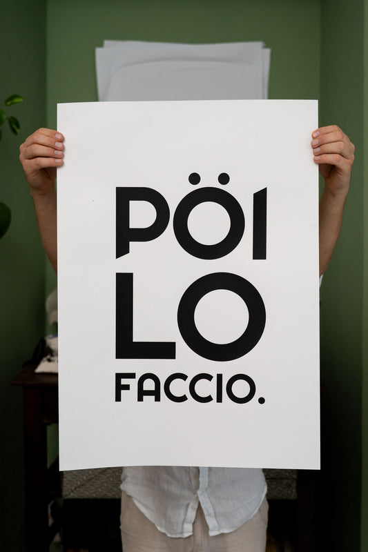 POSTER - PÖI LO FACCIO