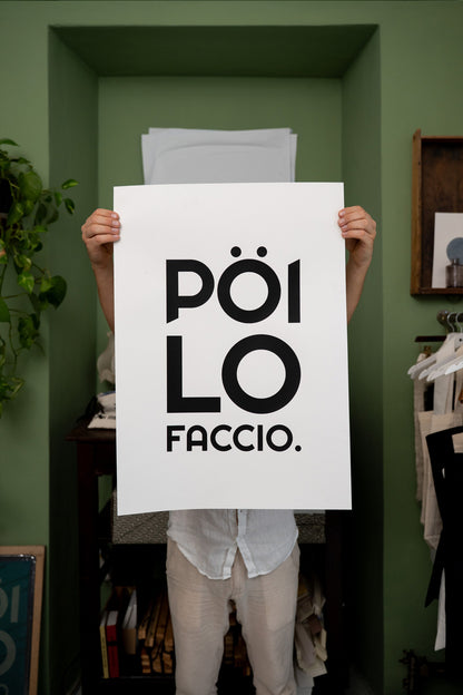 POSTER - PÖI LO FACCIO