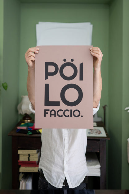POSTER - PÖI LO FACCIO