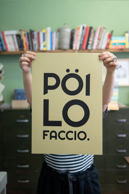POSTER - PÖI LO FACCIO