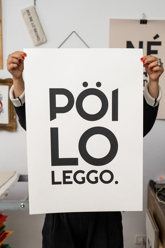 POSTER - PÖI LO LEGGO