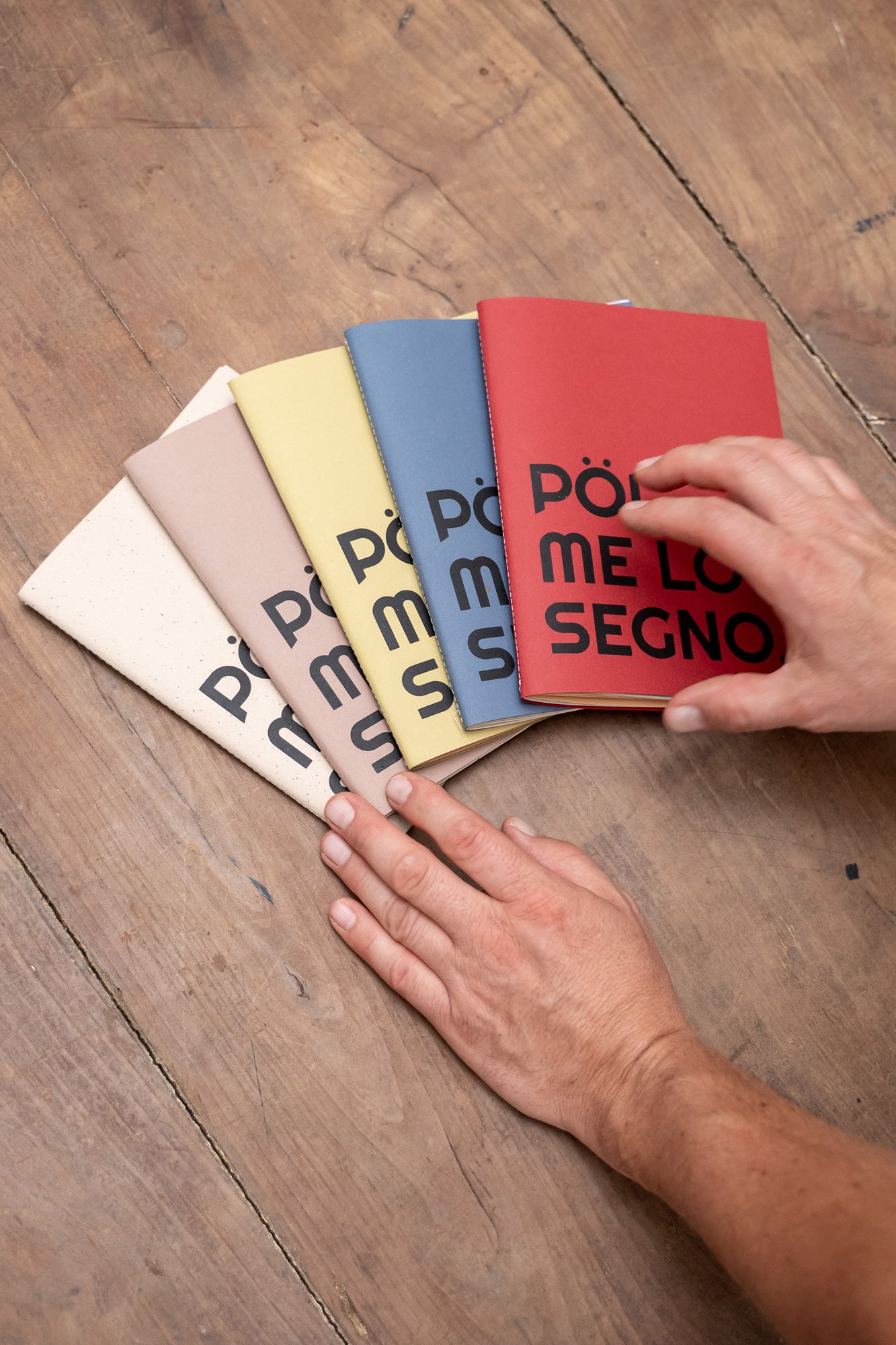 QUADERNO - PÖI ME LO SEGNO (carte diverse)