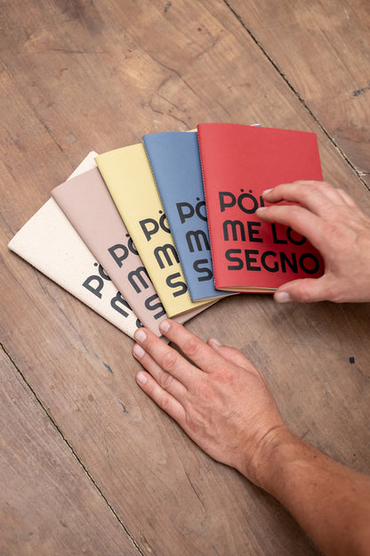 QUADERNO - PÖI ME LO SEGNO (carte diverse)