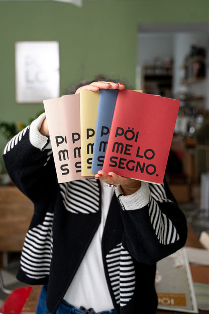 QUADERNO - PÖI ME LO SEGNO (carte diverse)
