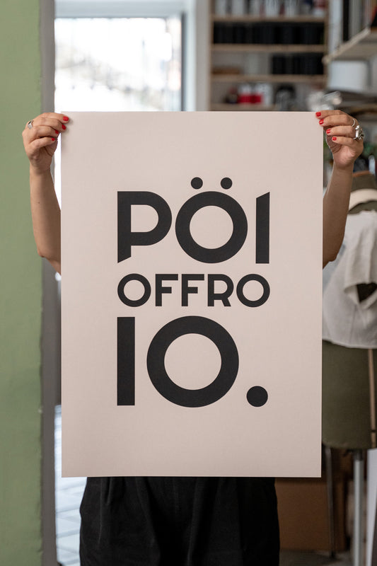 POSTER - PÖI OFFRO IO