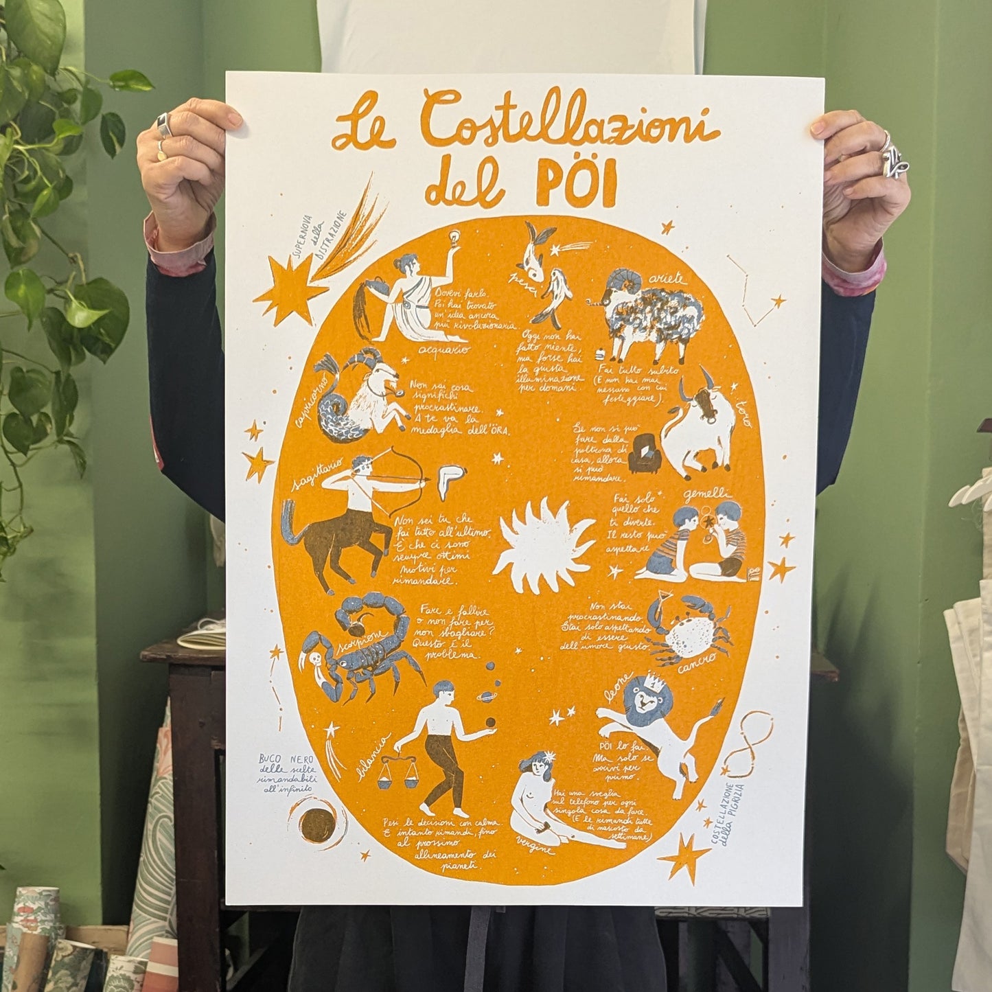 POSTER - LE COSTELLAZIONI DEL PÖI
