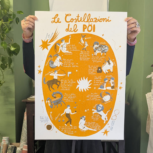 POSTER - LE COSTELLAZIONI DEL PÖI