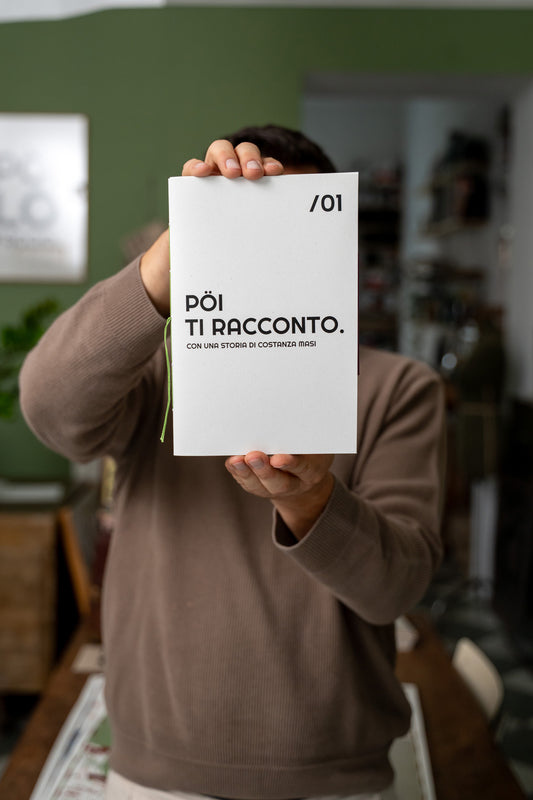 QUADERNO - PÖI TI RACCONTO /01 con una storia di Costanza Masi