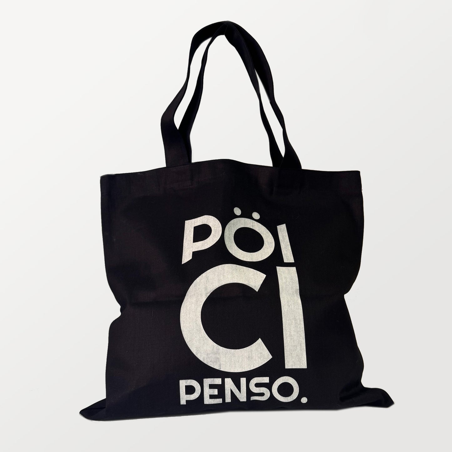 SHOPPER - PÖI CI PENSO in denim blu scuro