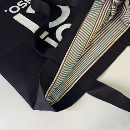 SHOPPER - PÖI CI PENSO in denim blu scuro