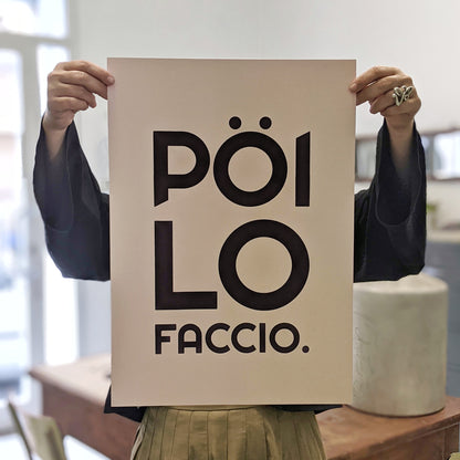 POSTER - PÖI LO FACCIO